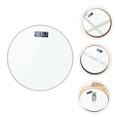 thumbnail image 4 of LOLIPPYY Practical Weight Scale for Home Use White Tempered Glass Electronic Body Weighing Scale, 4 of 8