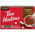thumbnail image 2 of Tim Hortons Hot Chocolate, Single Serve Keurig Certified K-Cup Pods For Keurig Brewers, 10 Count, 2 of 3