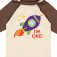 thumbnail image 4 of Inktastic 1st Birthday Rocketship One Year Old Boys or Girls Long Sleeve Baby Bodysuit, 4 of 5
