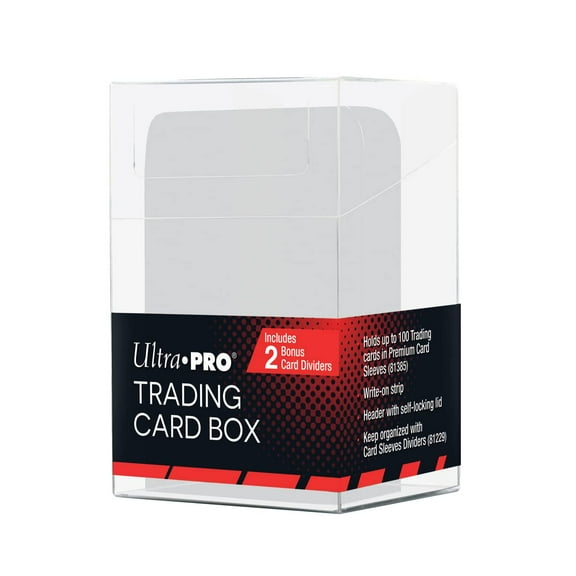 Ultra PRO: Trading Card Box (with Card Dividers)