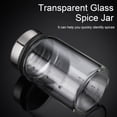 thumbnail image 4 of 200mL Glass Seasoning Jar With Scale 4 Outlets Spice jars Kitchen Chili Pepper Powder Sprinkling Jar Barbecue Salt Shaker Container, 4 of 7