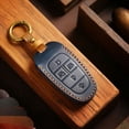 thumbnail image 2 of Accessories Car Key Fob Cover Case Shell For Hyundai STARIA SONATA Key Cover Genuine Leather Protector, 2 of 3