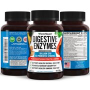 FarmHaven Digestive Enzymes with 18 Probiotics & Herbs | Papaya, Bromelain, Protease & More for Lactose Absorption & Better Digestion | Helps Bloating, Gas, Constipation | Vegetarian, 60 Capsules