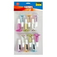 thumbnail image 2 of Plastic Metallic Horns - Pack Of 12 - 2.5 Inches Assorted Colors - Noise Maker Toys - For Kids, Boys And Girls, Great Party Favor, Bag Stuffers, Fun, Toy, Gift, Prize - By Kidsco, 2 of 2