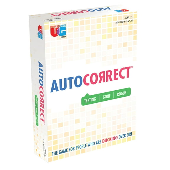 Autocorrect Card Game from University Games, Ages 12 and Up, 2 or More Players
