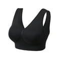 thumbnail image 2 of Tinglu Plus Women Bras Wire Free Brassiere Comfy Sport Bra with Removable Pads, 2 of 8