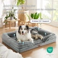 thumbnail image 4 of Cama para perros Bedsure Orthopedic XL para perros extra grandes, color gris, 4 of 8