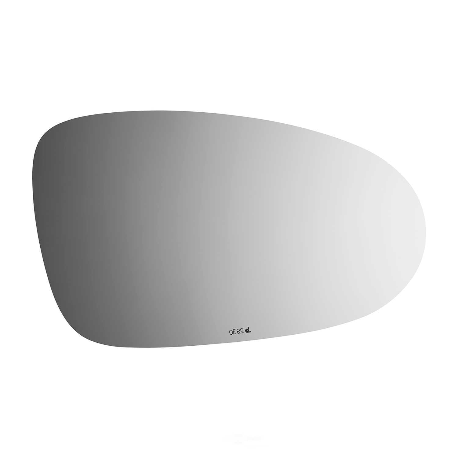 Burco Side View Mirror Replacement Glass - Clear Glass - 2930