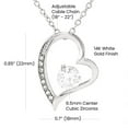 thumbnail image 3 of To My Smokin Hot Wife Gift Till Death Do Us Part Forever Love Necklace, 3 of 7