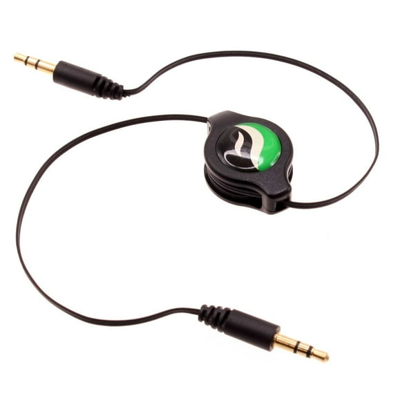 Retractable Aux Cable for Samsung Galaxy A13 5G,A03s Phones - 3.5mm Adapter Car Stereo Aux-in Audio Cord Speaker Jack Wire