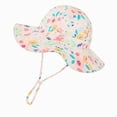 thumbnail image 2 of CAUYDY 6M 9M 12M 18M Toddler Sun Hat with Neck Flap UPF 50+ Adjustable 1T 2T 3T 4T Newborn Baby Boys Girls Summer Beach Hat Little Kids Traveling Bucket Hat (Sizes 2-3 Years,Light Yellow), 2 of 4