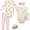 Enchanted Forest, variant on Hudson Baby Infant Boys Cotton Layette Set, Milk Bottle, 6-9 Months