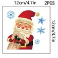 thumbnail image 3 of Glow in The Dark Santa Claus Wall Stickers Self Adhesive Removable Holiday Decals for Home Decor Bedroom Living Room Kids Room Easy Peel and Stick Christmas Decorations, 3 of 9