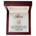 thumbnail image 5 of To My Girlfriend I Am Very Indecisive Infinity Knot Necklace Message Card, 5 of 17