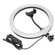 thumbnail image 4 of Lámpara de anillo de 30 cm 3000‑7500K Luz de relleno LED regulable para selfies Lámpara de color RGB para fotografía, 4 of 5