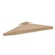 thumbnail image 2 of Toldo de repuesto de 10 × 10, cubierta , toldo para tienda, solo toldo impermeable para lluvia, toldo de repuesto para toldo al aire libre, Caqui, 2 of 8