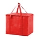 thumbnail image 3 of Yhmxh Bolsa térmica grande y bolsas térmicas para la compra, ideales para reparto de comida. Nevera plegable. Bolsas reutilizables para picnics con base rígida, cierre de cremallera, plegables y re, 3 of 6