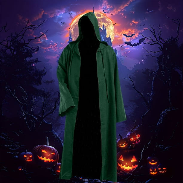 Capa para mujer, disfraz de Halloween, capa medieval, capa de medio hombro con capa, capa para mujer, capa para mujer