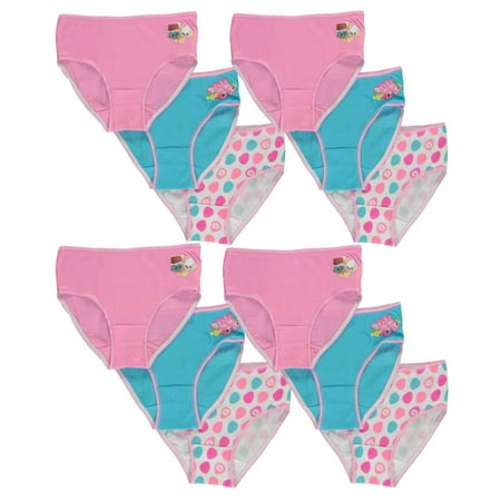 Polly Pocket Girl`s underwear. These girls classic panties come in a pack  of 6 and have a thin elastic band at the waist and around the leg and,  Sizes