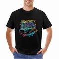 thumbnail image 2 of Car T-shirt Automobile unisex T-shirt Unisex tees Causal cotton Colourful print, 2 of 5
