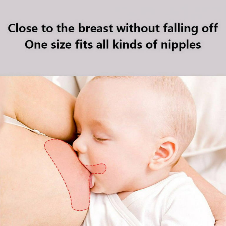 Vanfss Baywell 2PCS Silicone Nipple Protectors Mothers Nipple Shields  Protection Cover Breast Milk Feeding Breastfeeding milk extractor