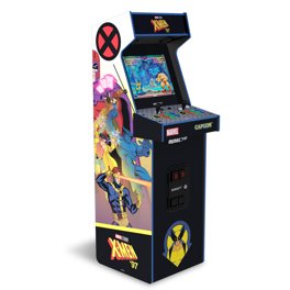 Arcade1UP X-Men 4-Player Game with Wifi, Riser, Lit Marquee, Deck ...