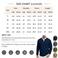 thumbnail image 2 of Resicozy Long Sleeve Henley Shirts for Men Casual Waffle Fashion Solid Color Pullover 3-Button T-Shirt with Pocket Army Green S, 2 of 4