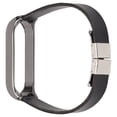 thumbnail image 4 of Correa De Cuero, Correa De Reloj Inteligente De Ajuste Perfecto, Flexible, Amigable Con La Piel, Cómoda Para Mi Band 6 Smartwatch ANGGREK Cuerpo negro Carcasa negra, 4 of 8
