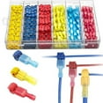 thumbnail image 4 of 200pcs Male and Female Nylon Electrical Wiring Connector Insulated CrimpTerminal, 4 of 9
