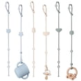 thumbnail image 1 of Toy Straps ROCCED para bebé, silla alta de silicona, 6 unidades, 1 of 7