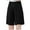 Black, variant on JURANMO Plus Size Shorts for Women Elastic High Waist Knee Length Pants Casual Loose Wide Leg Shorts Summer Holiday Deals Pink XXXXXXXXL