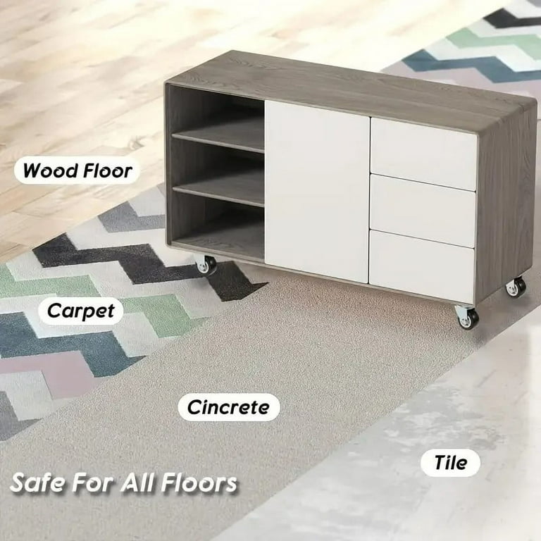 ASRINIEY Casters, 3" Caster Wheels, Orange Polyurethane Castors, Top Plate Swivel Wheels Casters Set Of 4 Locking Casters For Furniture And Workbench Heavy Duty Casters 4 Pack Casters With Brake