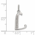 thumbnail image 2 of 925 Sterling Silver Dainty Letter L Initial Name Monogram Necklace Charm Pendant, 2 of 6