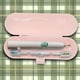thumbnail image 2 of Estuche de viaje eléctrico portátil y esmerilado para cepillos de dientes eléctricos Philips Sonicare, Oral-B Pro, iO y otros cepillos de dientes eléctricos en color rosa, 2 of 6