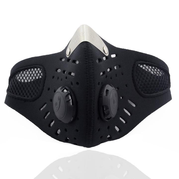 Ski Anti-pollution Face Mask SportMotorcycle Mouth-muffle Dustproof With Filter WLT by