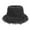 L1-Black, variant on Denim Bucket Hat for Women Men, Frayed Raw Edge Sun Hat, Summer Wide Brim Casual Fishing Hat for Beach Outdoor Blue