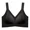 Black, variant on Nora Wireless Support Bra for Women, Full Coverage Everyday Comfort Bra with Wide Straps and Smoothing Wings - Black / M (34C–34DD)