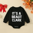 thumbnail image 2 of Okbabeha Baby Girl Boy Christmas Outfit My First Christmas Sweater Sweatshirt Shirt Bubble Romper Onesie Santa Clothes, 2 of 6