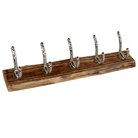 - Kapper Raw wood Utility Wall Mounted Coat Rack