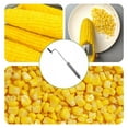 thumbnail image 6 of Qnjujn Stainless Steel Corn Peeler - Safe Push-Down Design, Rust-Proof - Kitchen Tool for Removing Kernels from Cob, Easy Clean, Home & Restaurant Use, 6 of 7