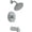 Chrome, variant on PROFLO PF8830GCP PROFLO PF8830G Orrs Tub and Shower Trim Package with 1.75 GPM Single Function Shower Head