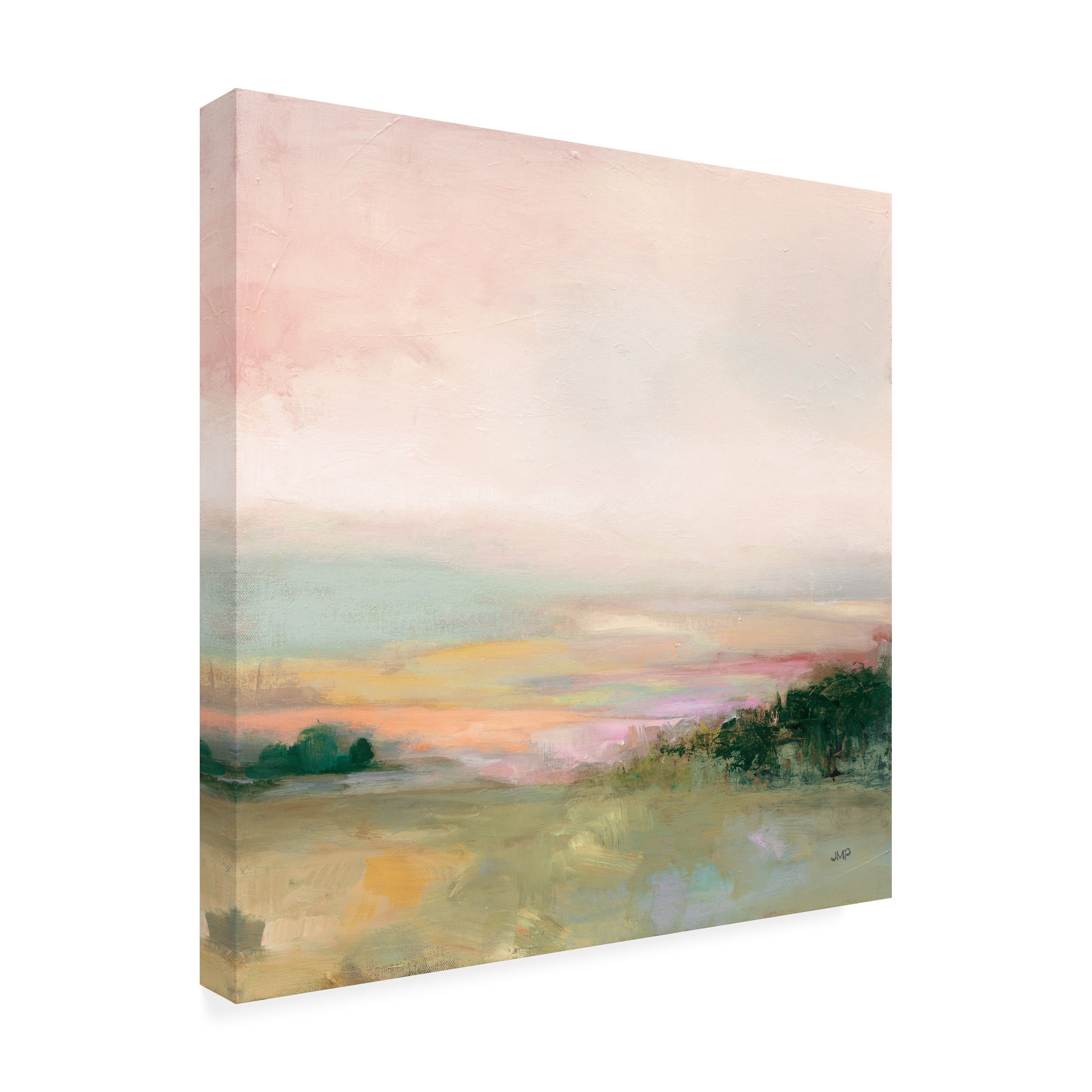 Julia Purinton 'Dark Glowing Valley' Canvas Art