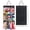 Black, variant on Hair Bow Holder, Felt Storage Organizer Hanging Pendant with Pockets for Hair Accessories, Ribbon and Clip Display