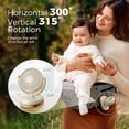 thumbnail image 6 of Momcozy Portable Stroller Fan with Clip | 4-Speed Mini-Fan for Carrier | Personal Fans Ultra Light 0.26lb | Gaps ≤4.5mm | Handheld Cooling | Rechargeable Rotate for Diaper Backpack/Table/Chair, 6 of 7
