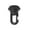 Satin Black, variant on B&P Lamp® Solid Cast Brass Screw Collar Loop With Fast Snap Hook, For 1-1/16 Inch Center Hole Canopies, 1/4IP, Antique Brass