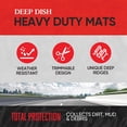 thumbnail image 3 of Alfombrillas para coche Motor Trend FlexTough Plus-2, parte delantera, negras, 3 of 7