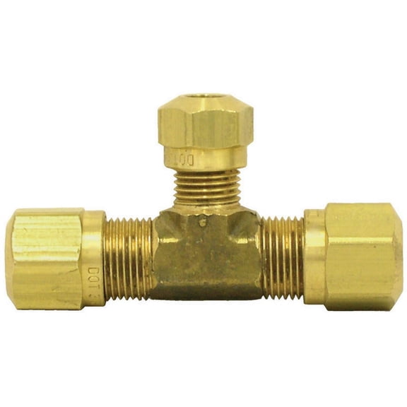 Union Tee 1/2in-3/8inTube (Pack of 1)