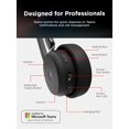 thumbnail image 4 of Lenovo Wireless VoIP Headset Teams Certified, Noise-Canceling Mic, Bluetooth 5.3 Multipoint, USB-A Receiver, 31-Hour Talk & 60-Hour Playback, Lightweight Over-Ear Design, Replaceable Earcups, 4 of 4