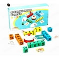 thumbnail image 3 of Gumesh 60-Piece Dice Words Party Game - Fast-Paced Word Building Game for 1-5 Players, Great for Family Game Night, Travel & Groups, 3 of 3