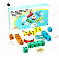 Dice Words Game Under $5! Yrmaups 60pcs Dice Word Game, Letter Dice Spelling Game, Family Board Game forKidsAdults, Educational Word Building Game, Portable Travel Game